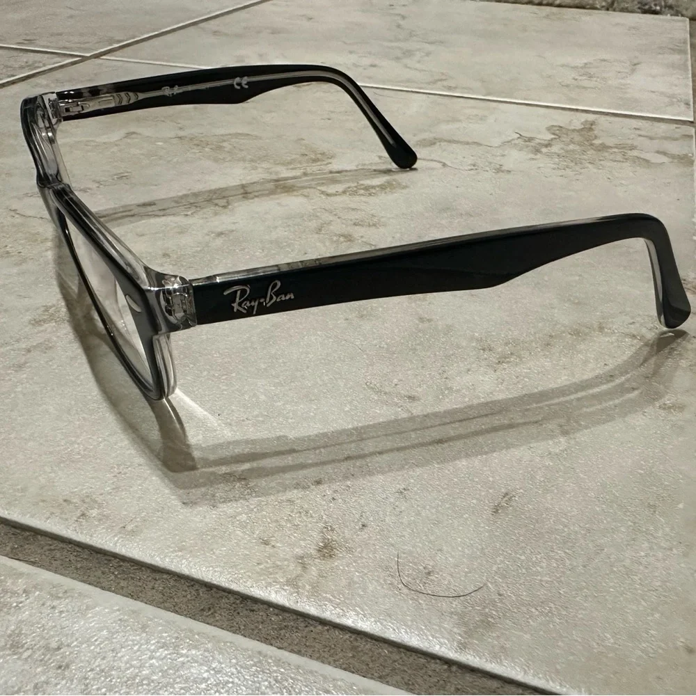 Ray-Ban Junior RB1555 3529 Black Eyeglasses Frames 46-16 125
